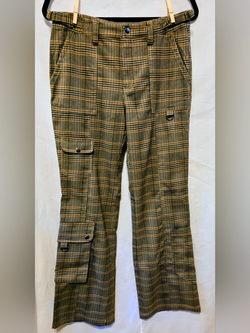 Urban Outfitters Plaid Cargo Pants